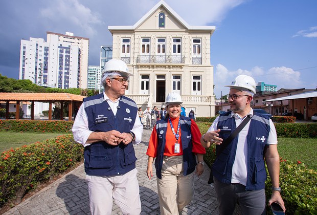 No espaço, funcionará o Museu do IEC que deverá ser aberto ao público em novembro