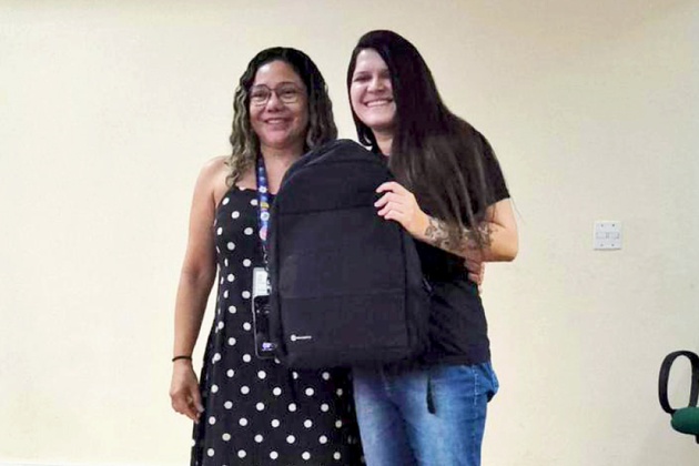 Beatriz Fernanda Sarquis ficou com o 4º lugar