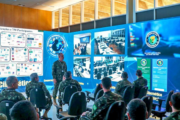 Iniciativa possibilitou uma ampla troca de conhecimentos em segurança cibernética (Foto: SD Phablo Ruan)