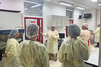 Técnicos da Finep visitam o Laboratório de Biossegurança 3 do Instituto Evandro Chagas