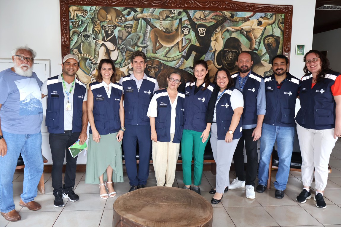 Comitiva SVSA e servidores CENP e IEC