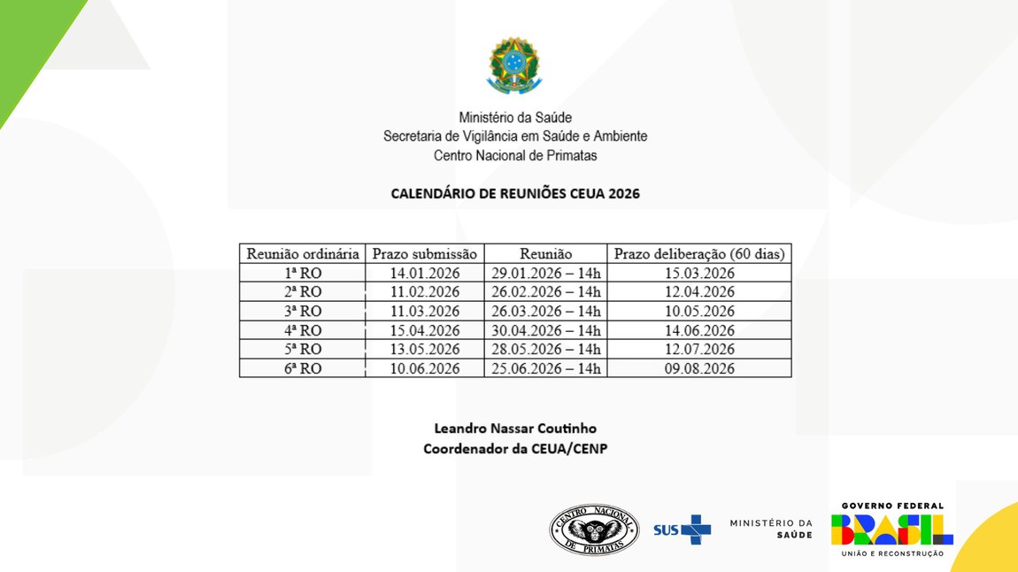calendario reunioes