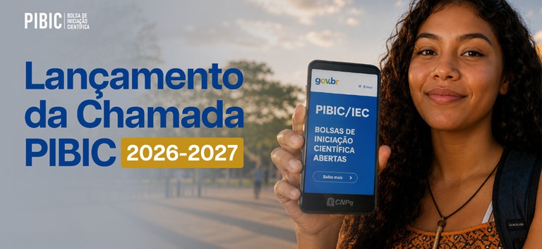CHAMADA PIBIC/IEC/CNPQ Nº 03/2026