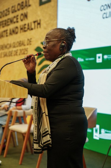 Sandra Andrade, da Coordenação Nacional de Articulação das Comunidades Negras Rurais Quilombolas (CONAQ)