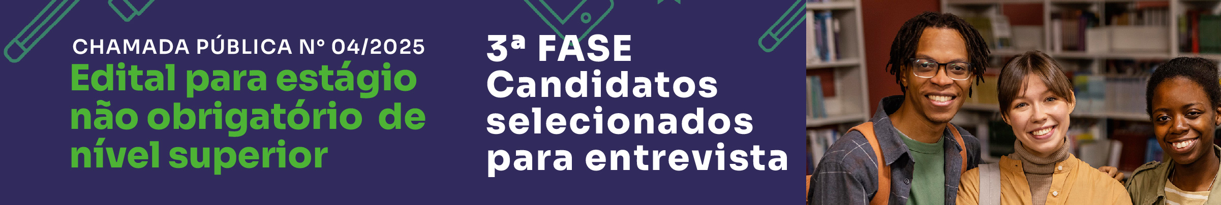 Lista de classificados Fase 3