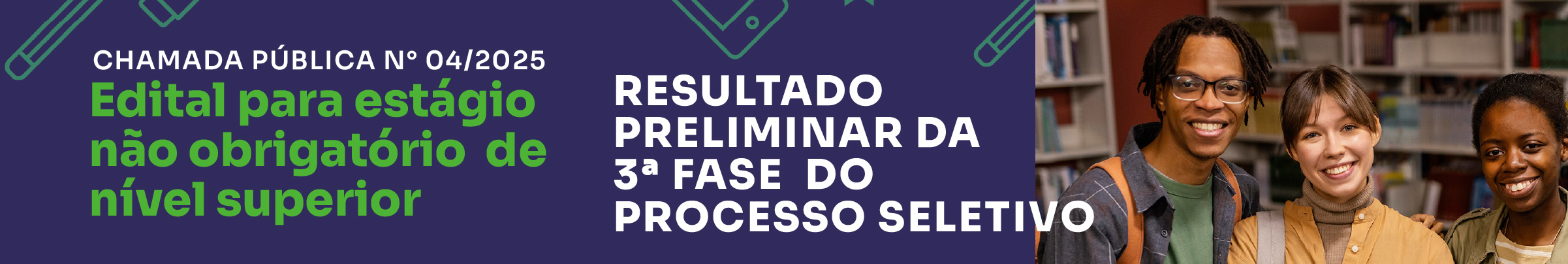 Lista de classificados Fase 3