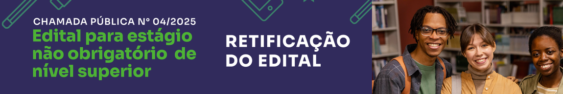 Edital retificado
