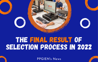 The Final Result of the ranked applicants of PPGIEN Selection Process in 2022