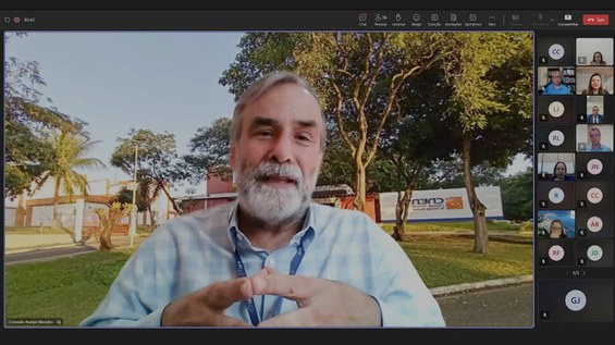 Dr. Cristóvão Marinho na abertura do Curso de Direito Nuclear