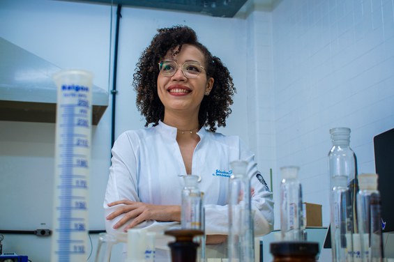 Bolsista Jéssica Faria