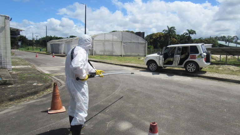 Treinamento de Ocorrência com Transporte de Material Radioativo