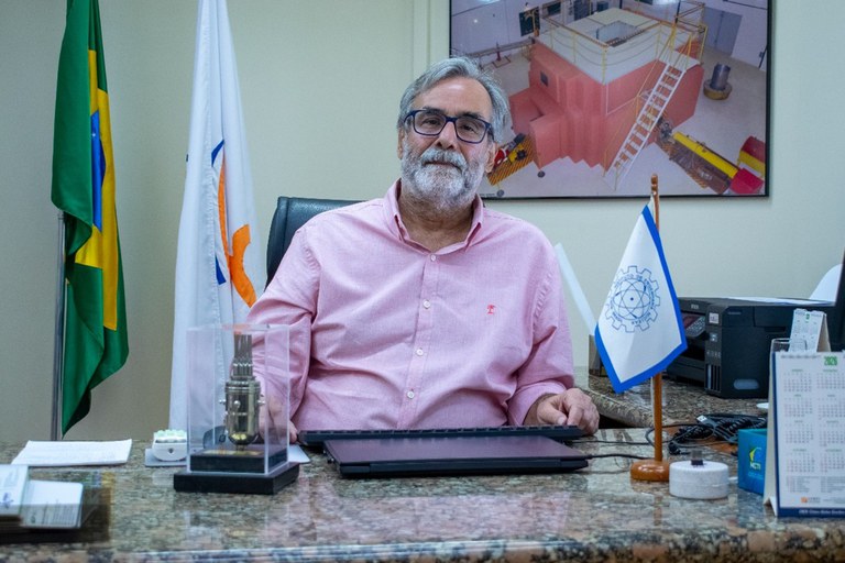 Dr. Cristóvão Araripe Marinho, atual diretor do IEN/CNEN