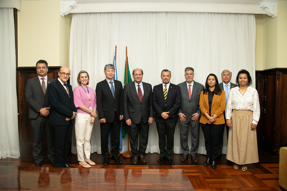 Visita do DDG da AIEA à sede da CNEN