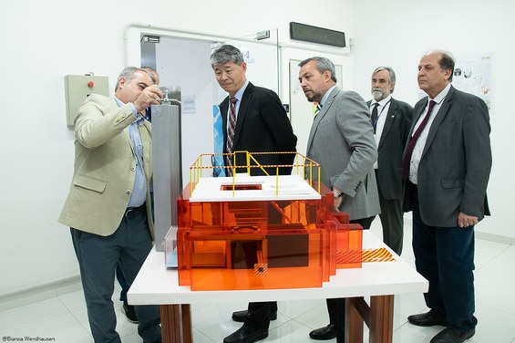 Visita do DDG ao Reator Argonauta do IEN/CNEN