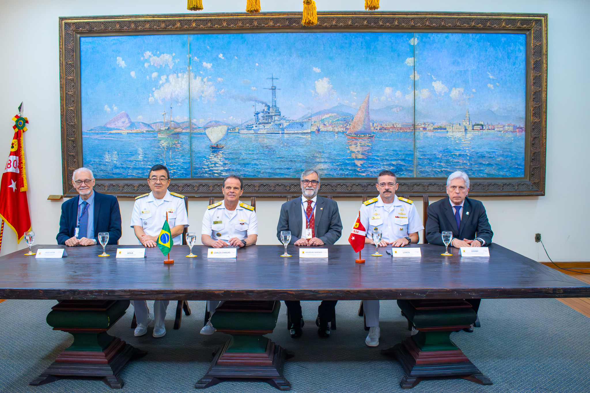 Protocolo de Intenções assinado entre as instituições favorece a concretização do projeto de instalação do primeiro centro de treinamento em segurança física nuclear da América Latina.