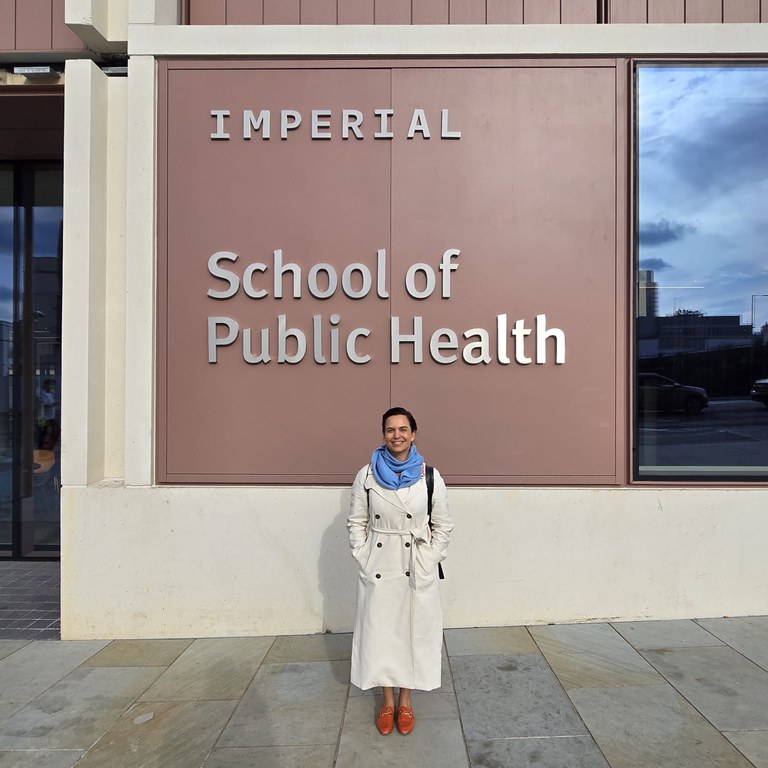 Jaqueline Viana no Imperial College