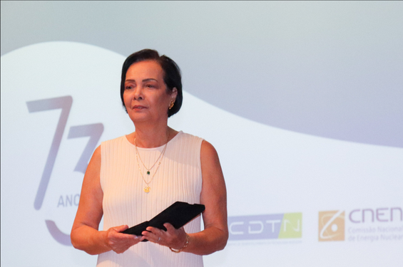 Amenônia Ferreira, diretora do CDTN/CNEN
