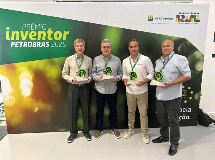 IEN e Atomum recebendo o Prêmio Inovação Petrobras 2025
