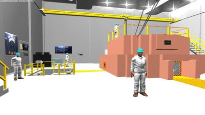 Laboratório de Realidade Virtual Imersiva do Instituto de Engenharia Nuclear (LabRV/IEN)