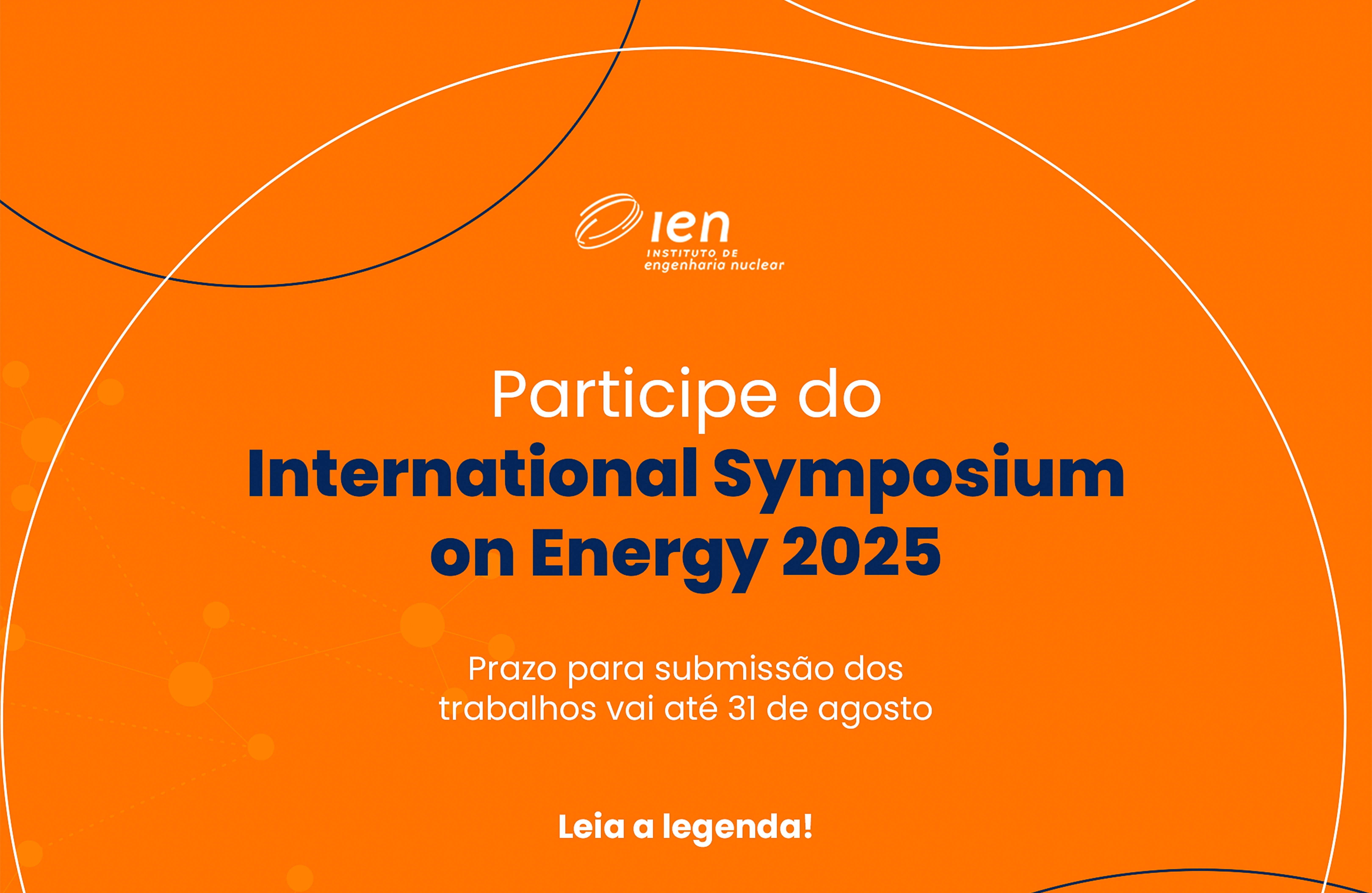 Capa do Simpósio Internacional de Energia