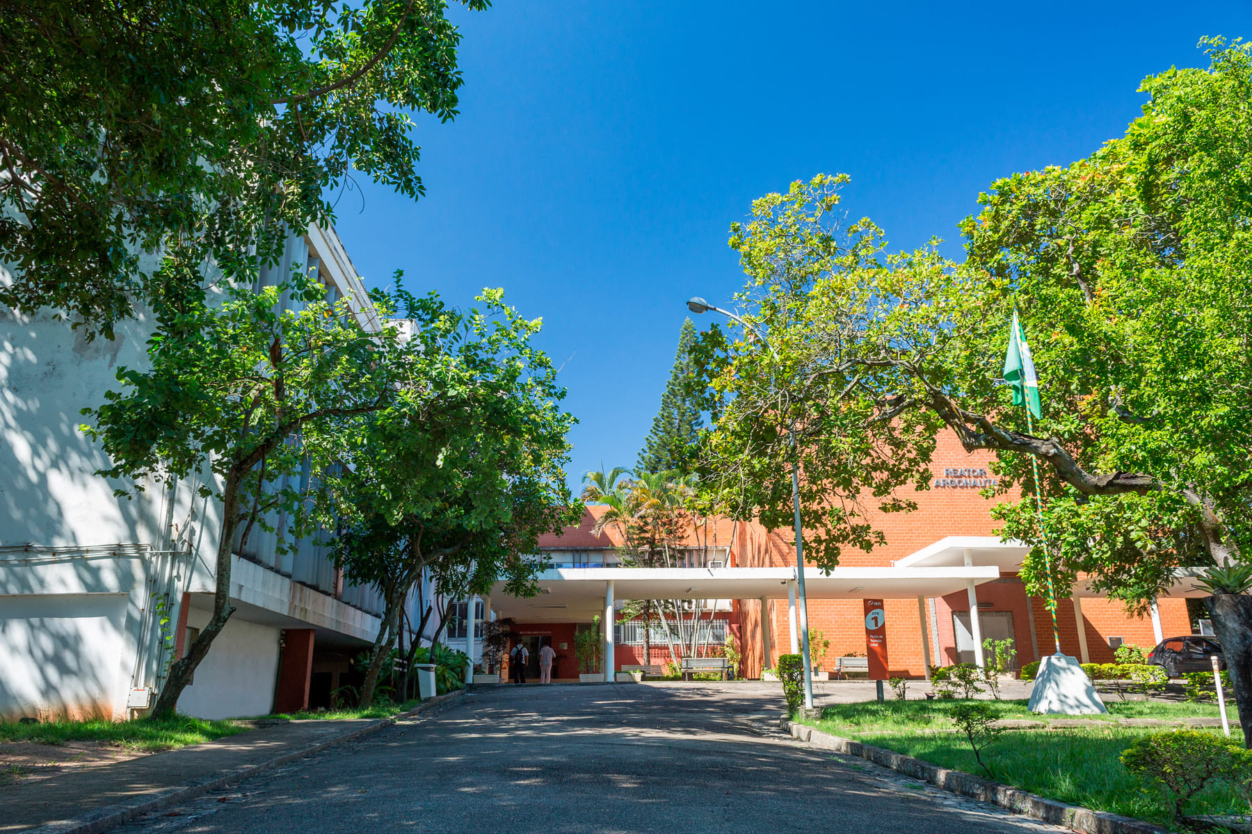 Pátio central do IEN/CNEN