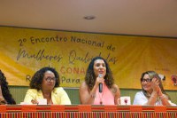 “Nós sabemos que a resistência quilombola é feminina”, diz ministra Anielle Franco em Encontro Nacional de Mulheres Quilombolas