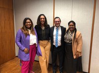 Ministra Anielle Franco recebe secretários do Rio Grande do Sul para trocas sobre promoção da Igualdade Racial