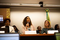 "Penso que a Marielle poderia ser uma de vocês", diz Anielle Franco em audiência pública na Câmara dos Deputados