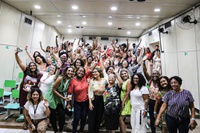 Anielle Franco e Janja Lula da Silva participam de roda de conversa com mulheres do Complexo do Alemão