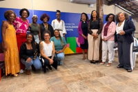 Casa da Igualdade Racial de Salvador recebe a visita de pesquisadoras de Moçambique