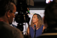 Em coletiva de imprensa da 5ª Conapir, ministra Anielle Franco fala sobre PEC 27 e assinatura do protocolo de intenções para Casas da Igualdade Racial