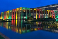 Iluminação especial marca o Dia Nacional de Zumbi e da Consciência Negra