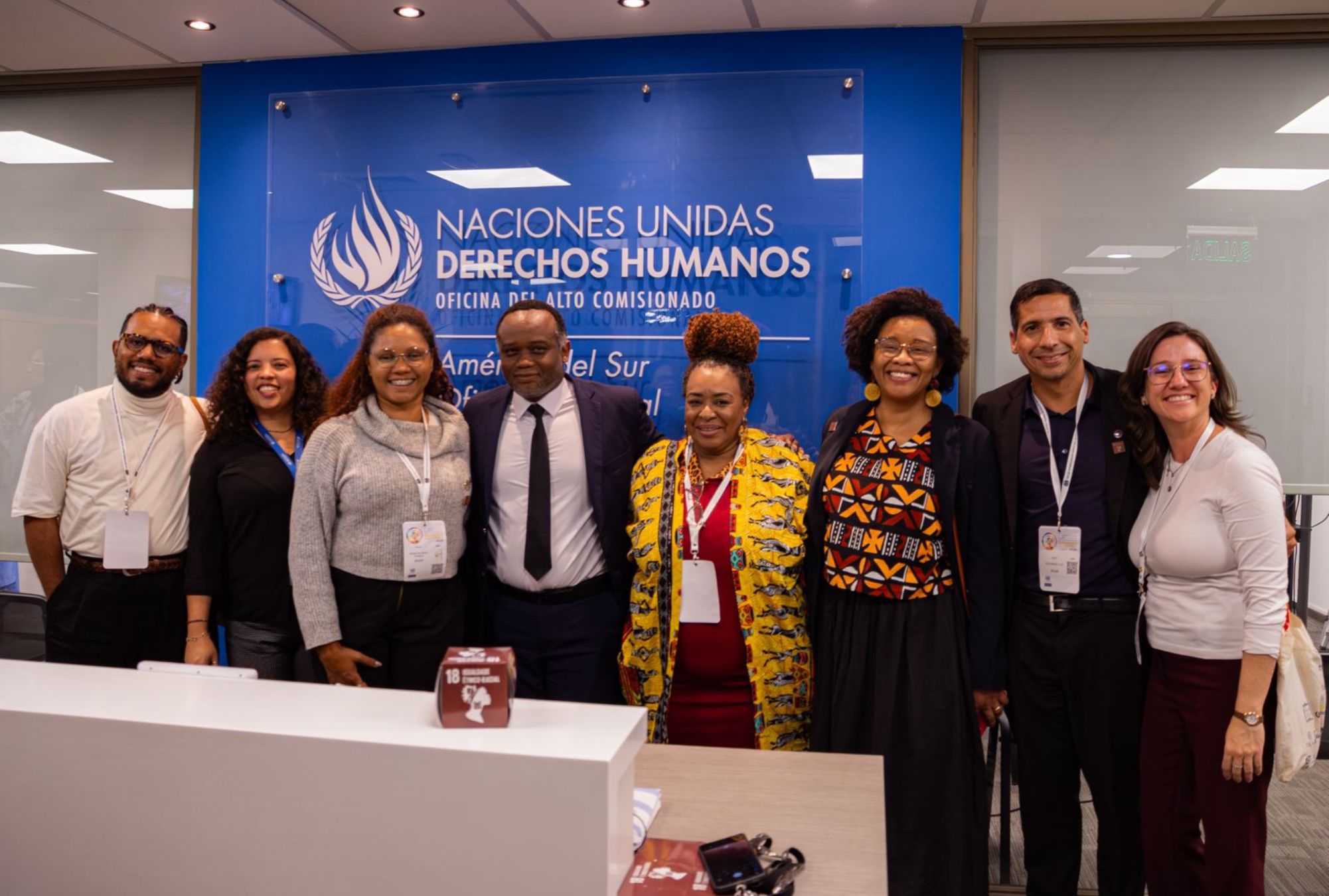 Avanços no ODS 18 e reforço no combate ao racismo como eixo central da Agenda 2030 foram destaques na missão