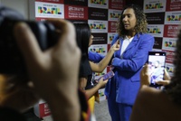 Ministra Anielle Franco fala sobre comunicação antirracista na 5ª Conapir