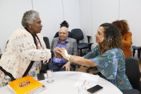 Ministra Anielle Franco recebe representantes da Força Sindical