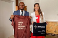 MIR discute avanço da agenda racial com novo presidente do Fórum Permanente sobre Afrodescendentes