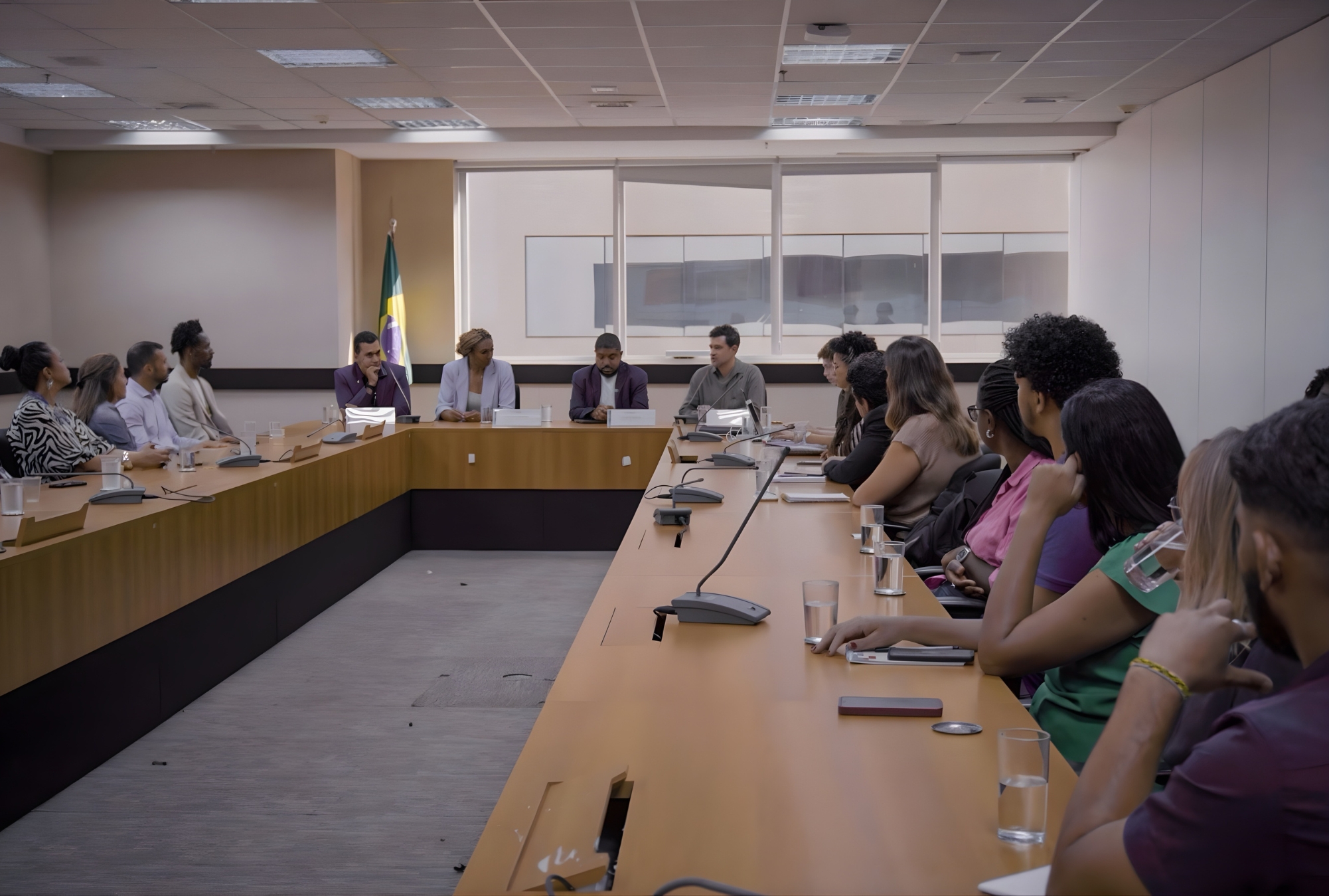 No âmbito do ACT firmado entre os dois órgãos, edição do Café com a Ouvidoria une gestores e público em conversa que fortalece aprimora políticas de enfrentamento à discriminação no ambiente esportivo