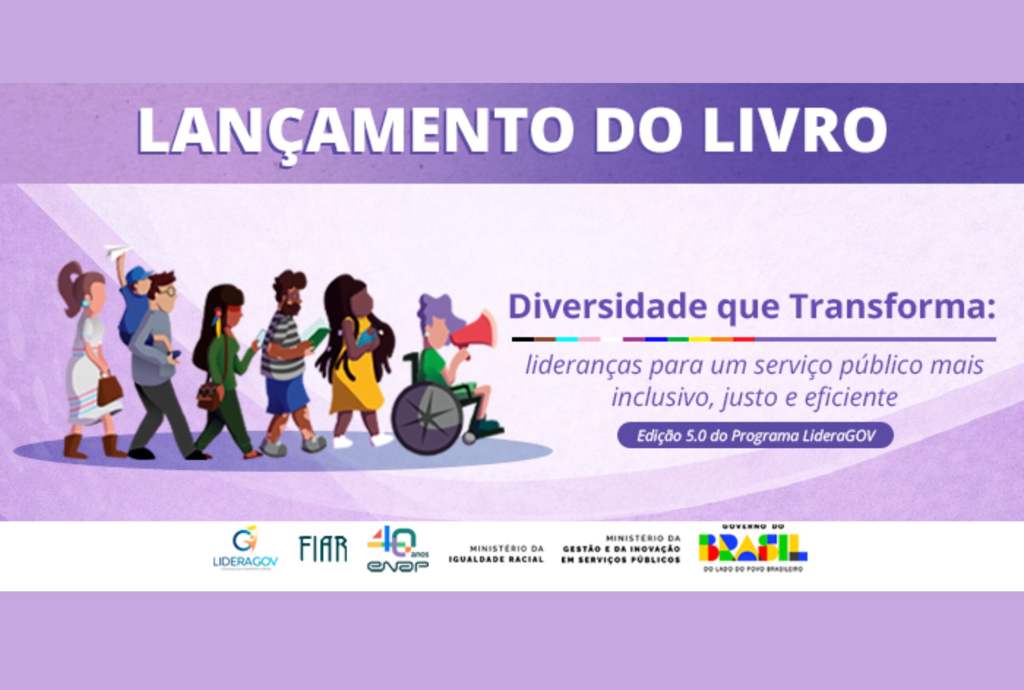 LideraGOV 5.0 lançam livro “Diversidade que Transforma”