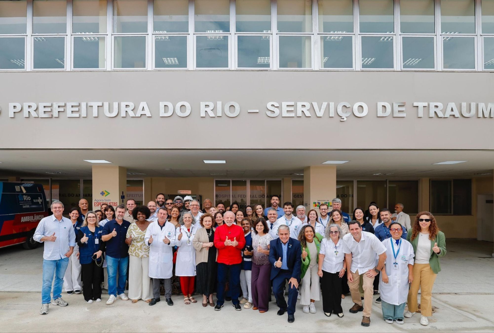 Anielle Franco participa de inauguração de novo setor do HFA, no RJ