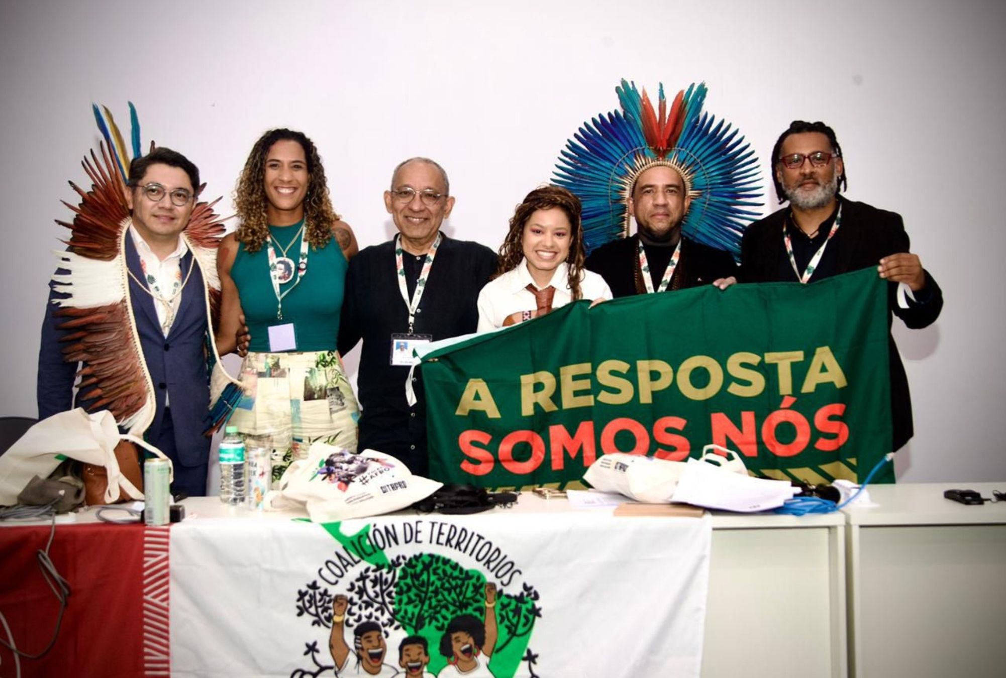 Agenda climática antirracista marca a presença do MIR em 2025