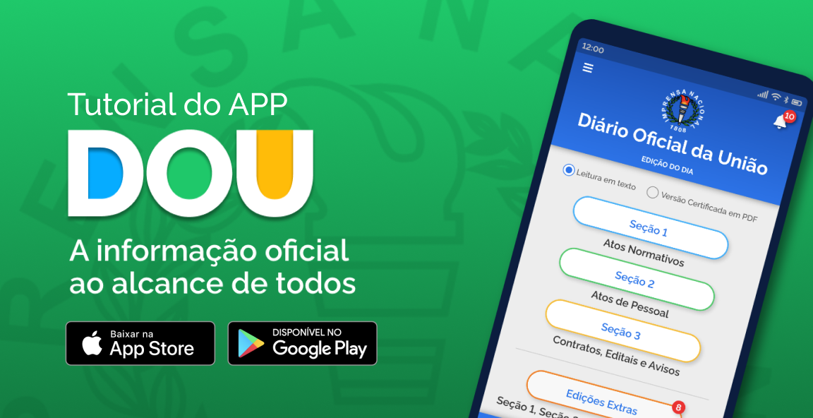 Tutorial do App DOU