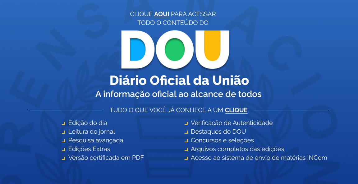 Diário Oficial da União