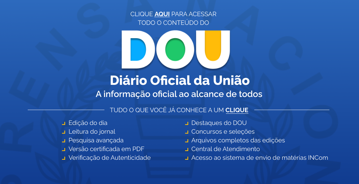 Imagem ilustrativa sobre Diário Oficial da União traz mudanças que vão do Pix da pensão à proibição de suplementos; veja o que muda