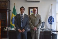 Wagner Rosário, Ministro-Chefe da Controladoria-Geral da União (CGU), faz visita à Imprensa Nacional e conhece suas instalações e serviços