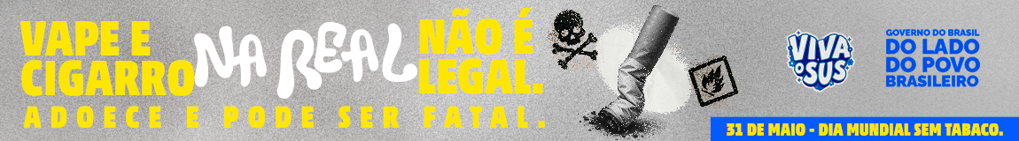 Campanha do Dia Mundial sem Tabaco 2026