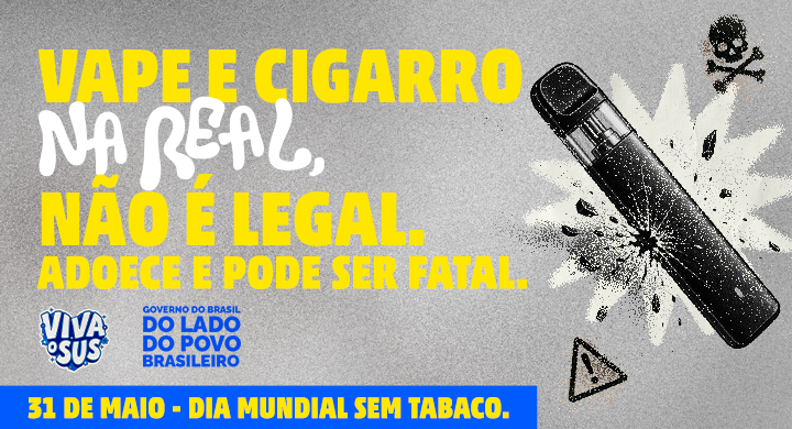 Campanha do Dia Mundial sem Tabaco 2026