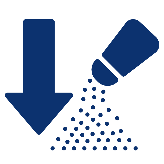 Como reduzir o consumo de sal e alimentos conservados em sal