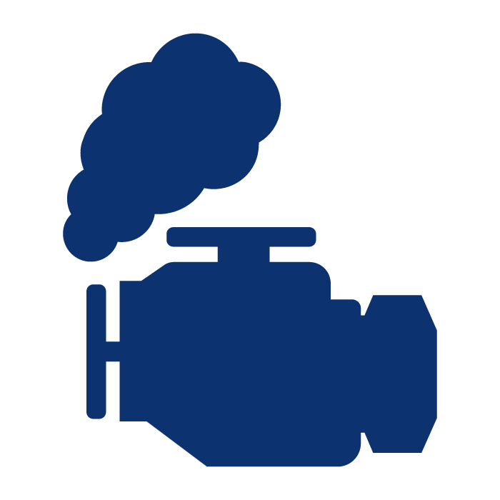 Fumaças de motores a diesel