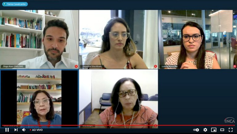 Seminário virtual em celebração ao Dia Nacional de Combate ao Fumo de 2021