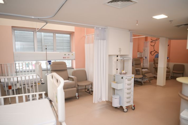Sala de quimioterapia foi ampliada